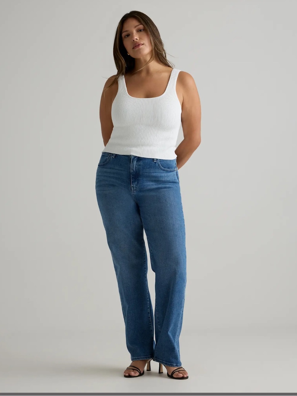 Quince Bella Stretch Straight Jeans